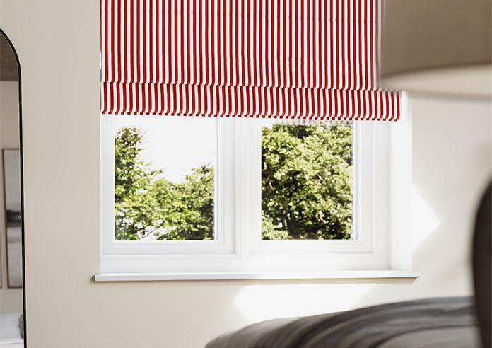 The British Stripe Co. Catherine, London No.1 - Twist&Fit Roman Blind - Image 5